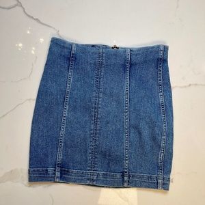 Freepeople Mini Denim Skirt